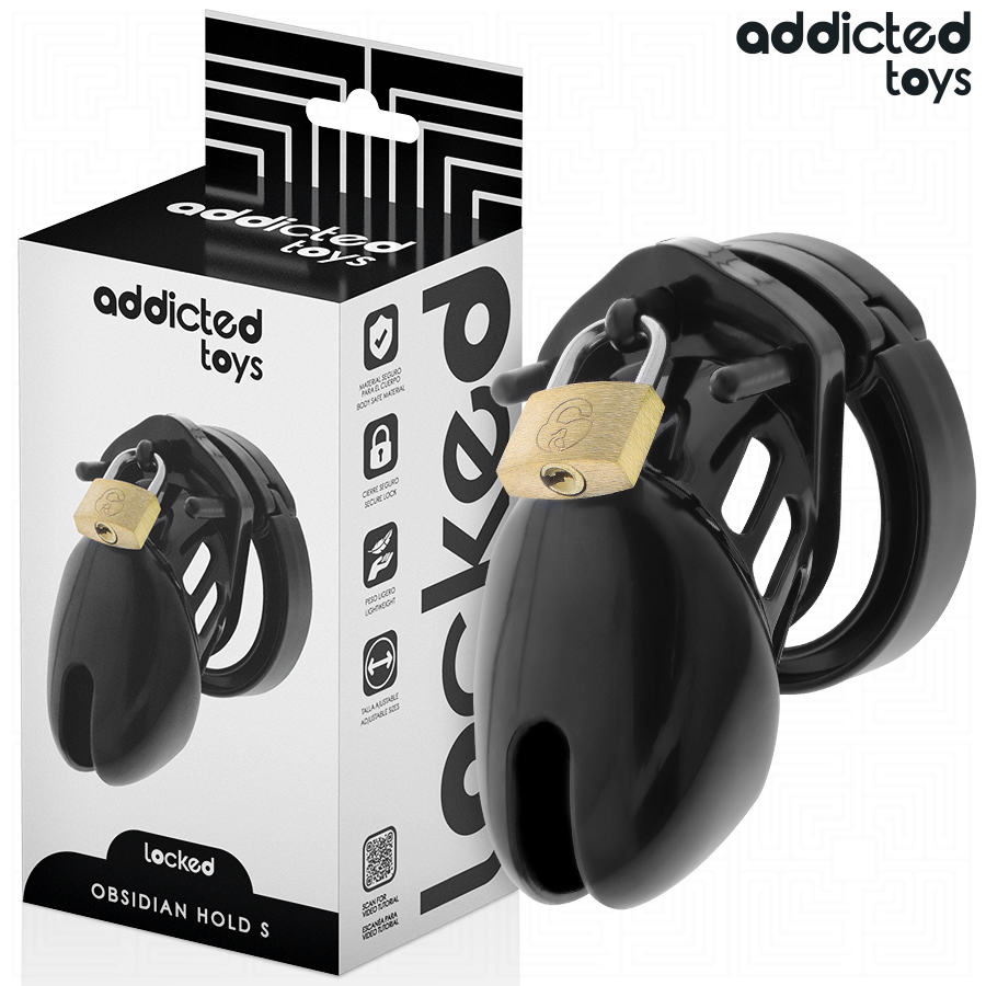 ADDICTED TOYS GESLOTEN - OBSIDIAN PENISKooi MAAT S