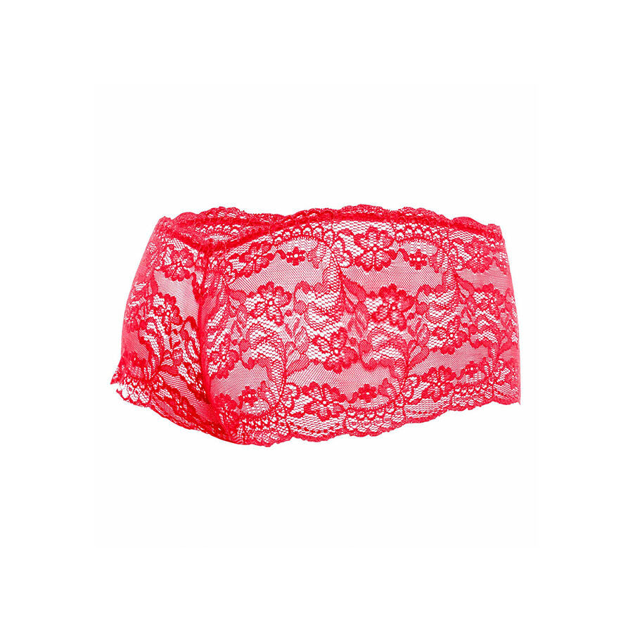 MOB - RED LACE BOXER SIZE L/XL