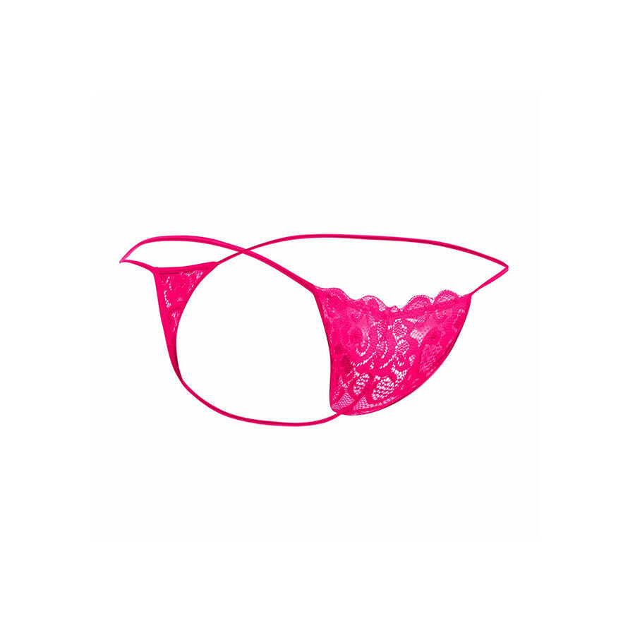 MOB - PINK LACE THONG SIZE L/XL