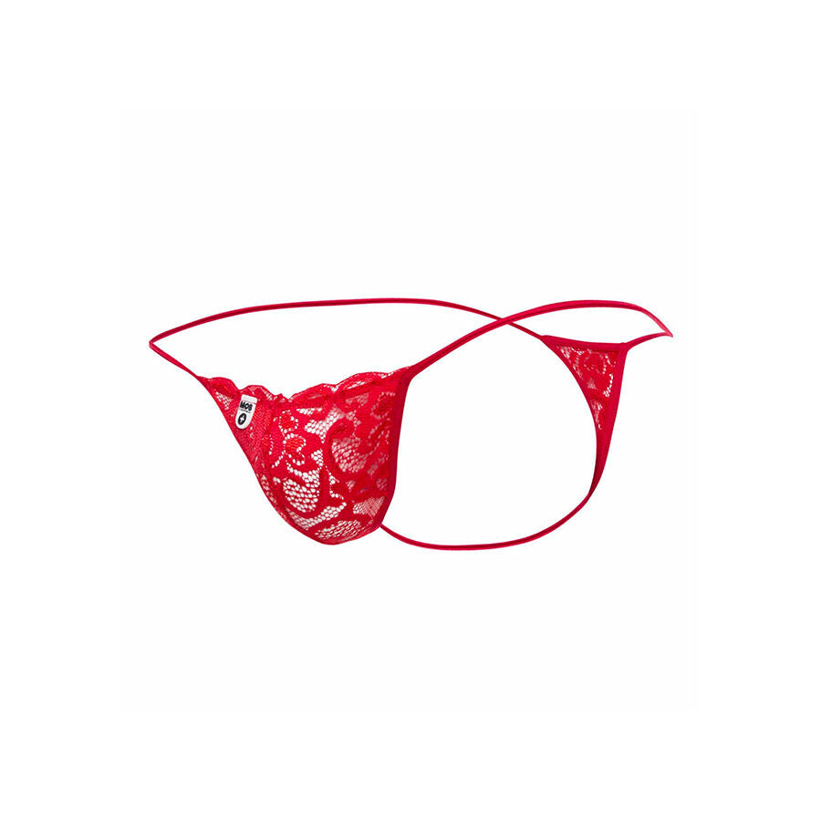 MOB - RED LACE THONG SIZE S/M
