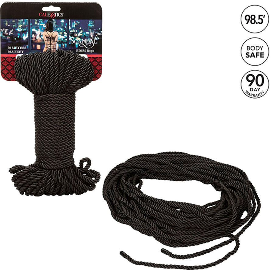 CALEXOTICS - SCANDAL ZWARTE BDSM TOUW 30 M