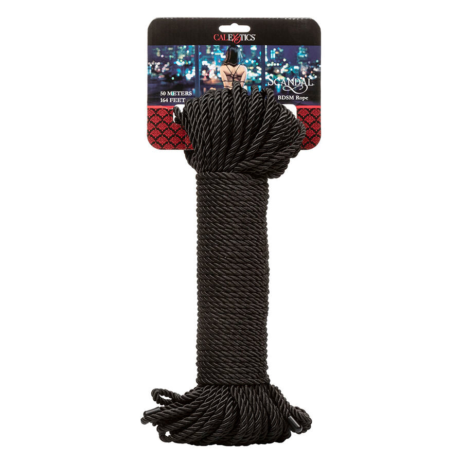 CALEXOTICS - SCANDAL ZWART BDSM TOUW 50 M