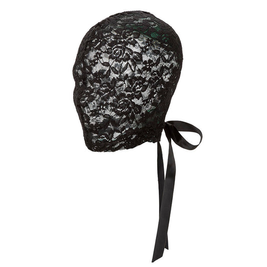 CALEXOTICS - SCANDAL ZWARTE KANTEN BALACLAVA MET STRIK