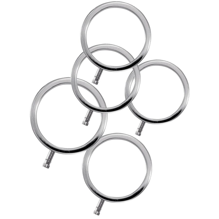 ELECTRASTIM - ELECTRARINGS METALEN PENISRINGEN PAK VAN 5