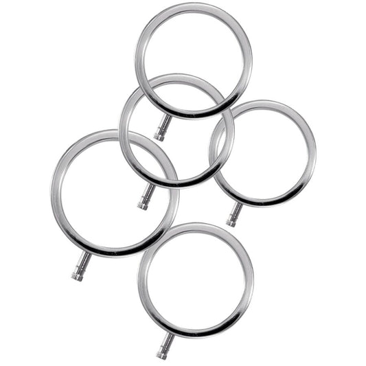 ELECTRASTIM - ELECTRARINGS METALEN PENISRINGEN PAK VAN 5