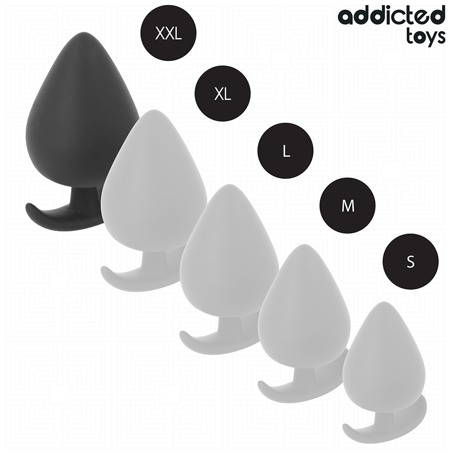 ADDICTED TOYS - ANAL PLUG SILICONE MAAT XXL 11 CM
