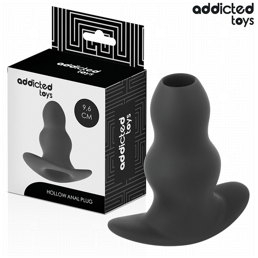 ADDICTED TOYS - HOLLE ANALE PLUG SILICOON MAAT M 9,6 CM