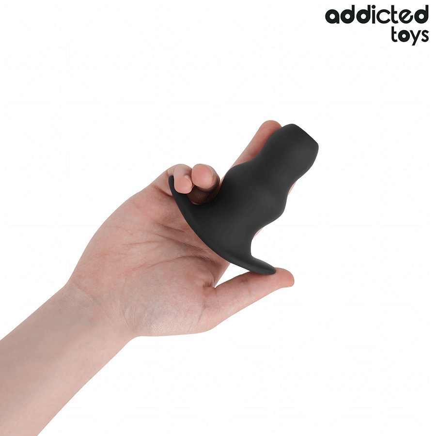 ADDICTED TOYS - HOLLE ANALE PLUG SILICOON MAAT M 9,6 CM