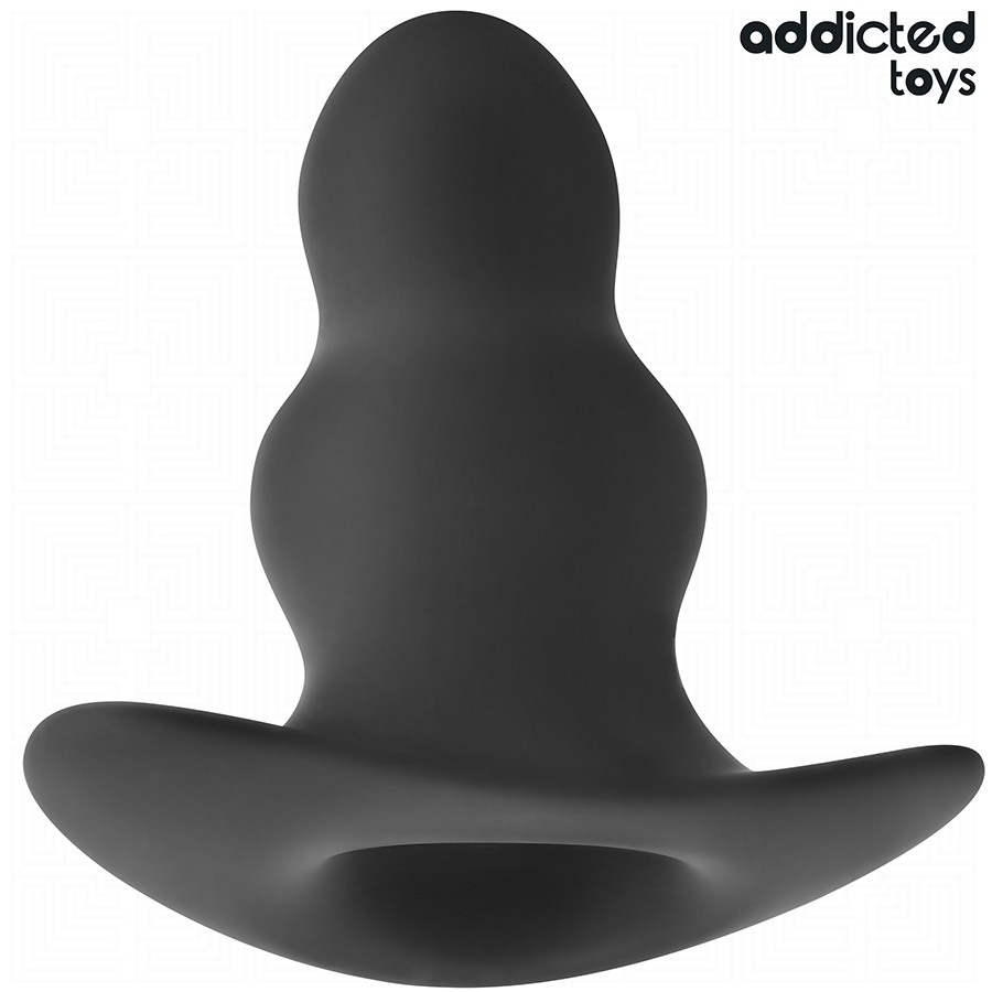 ADDICTED TOYS - HOLLE ANALE PLUG SILICONEN MAAT S 7,3 CM