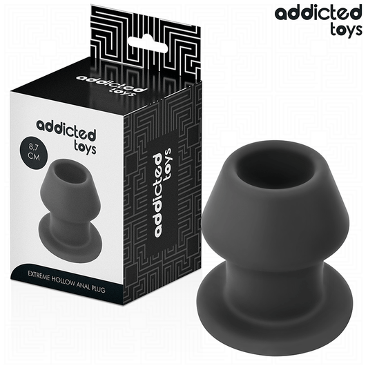 ADDICTED TOYS - EXTREME HOLLOW ANAL PLUG SILICONE MAAT M 8,7 CM