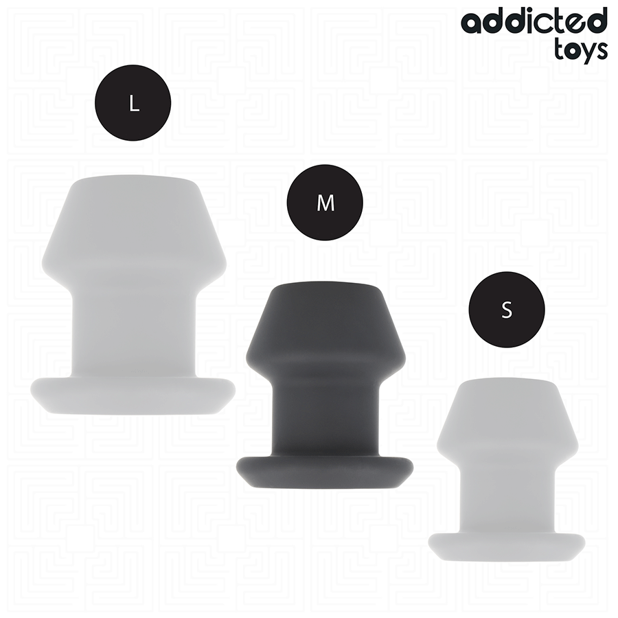 ADDICTED TOYS - EXTREME HOLLOW ANAL PLUG SILICONE MAAT M 8,7 CM