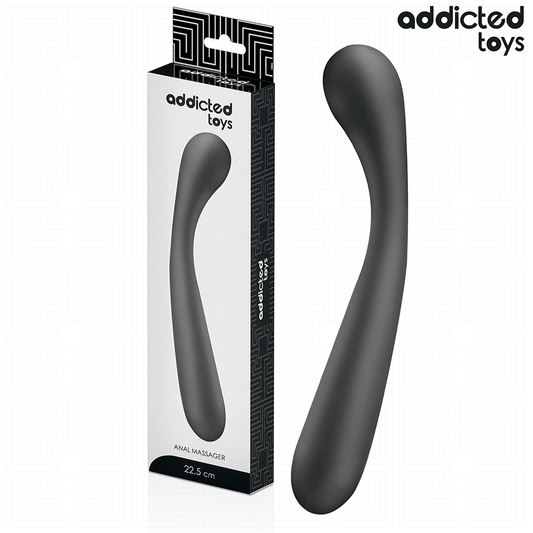 ADDICTED TOYS - DUBBELE ANAAL MASSAGER SILICOON 22,5 CM