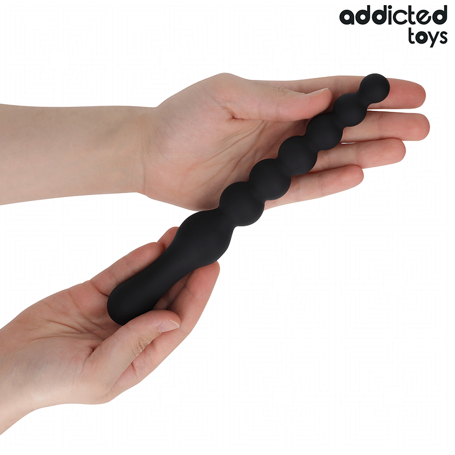 ADDICTED TOYS - DUBBELE ANAAL MASSAGER SILICONE 24 CM