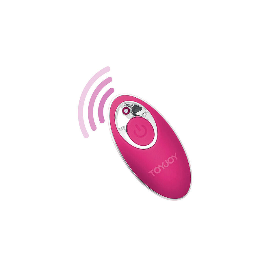 TOYJOY - HAPPINESS SUNN SIDE UP AND DOWN VIBRATOR AFSTANDSBEDIENING FUCHSIA