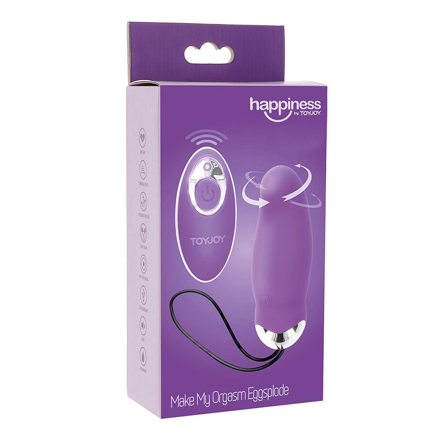 TOYJOY - HAPPINESS MY ORGASM EGGSPLODE VIBRATOR AFSTANDSBEDIENING