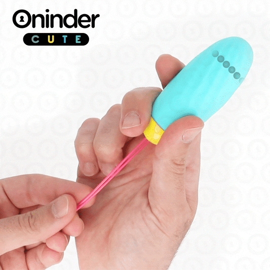 ONINDER CUTE - LOVE PLEASURE TRILLEND EI - DRAAIENDE SILICONEN EDELSTENEN - GRATIS WERELDWIJDE APP
