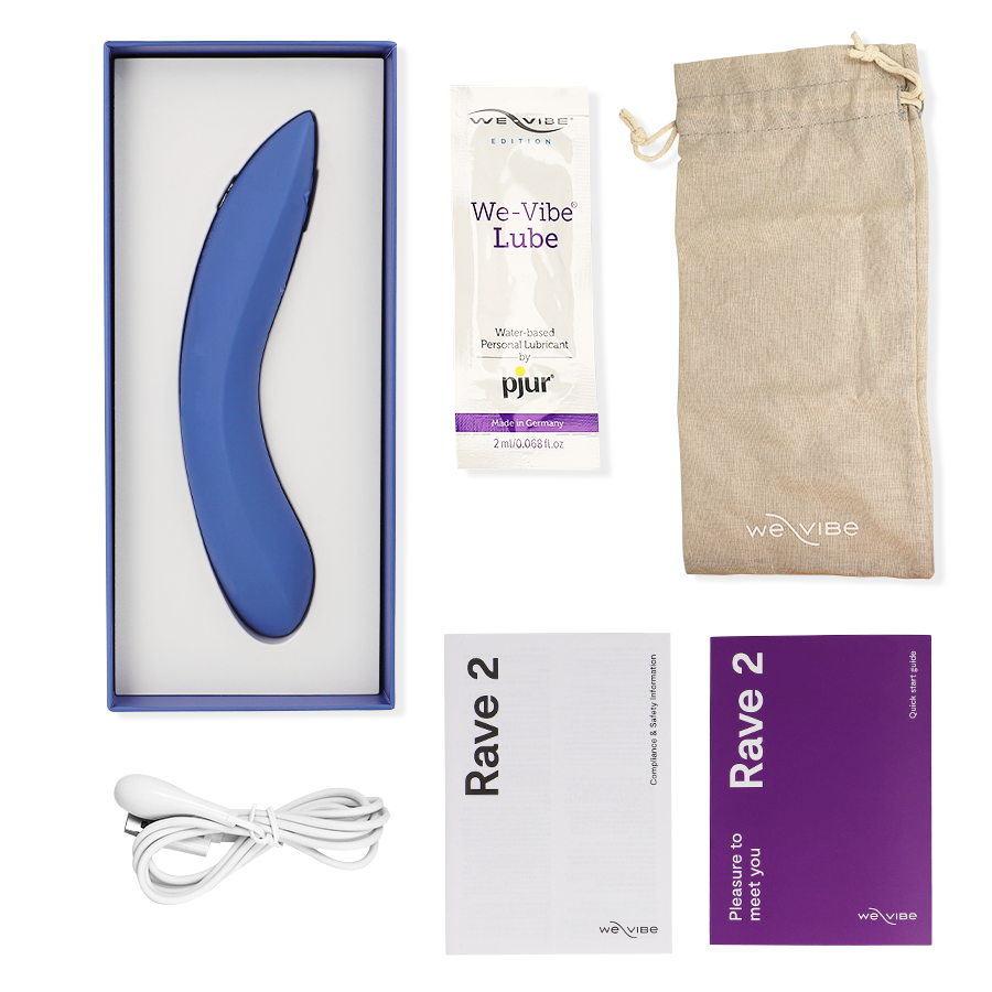WE-VIBE - RAVE 2 G-SPOT VIBRATOR BLAUW