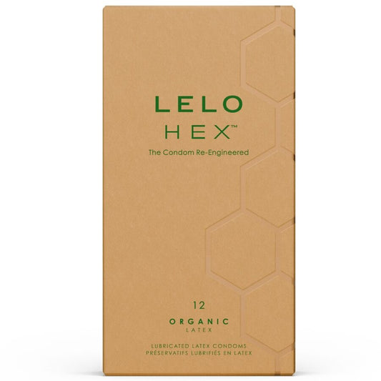 LELO - HEX ORGANISCHE CONDOOMS DOOS MET 12 STUKS