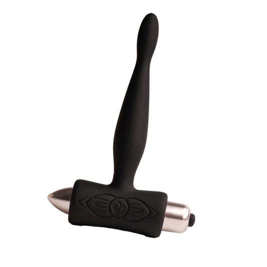 ROCKS-OFF - PETITE SENSATIONS TEAZER ANALE PLUG VIBRATOR ZWART