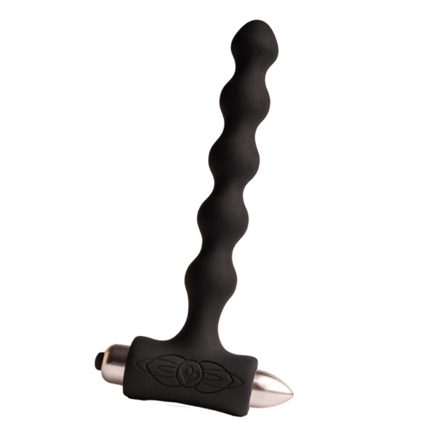 ROCKS- OFF - PETITE SENSATIONS PARELT JES ANAL PLUG VIBRATOR ZWART