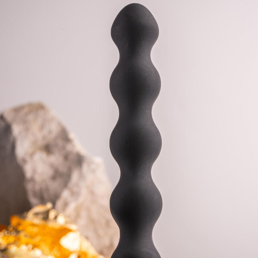ROCKS- OFF - PETITE SENSATIONS PARELT JES ANAL PLUG VIBRATOR ZWART