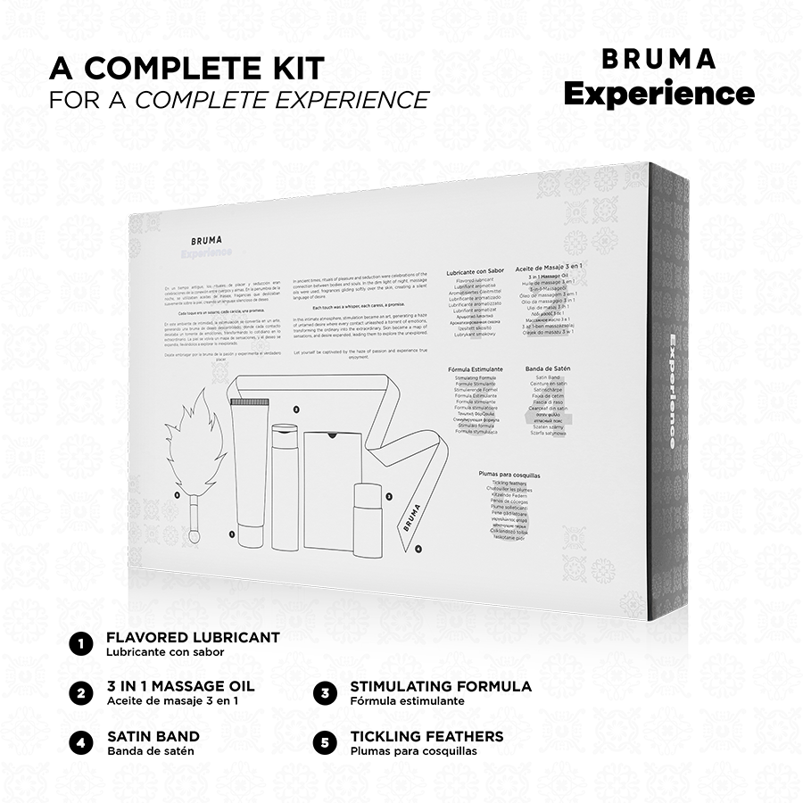 BRUMA XPERIENCE - ZOETE AARDBEI VIBRO-ORGASMISCHE VERLEIDINGSKIT