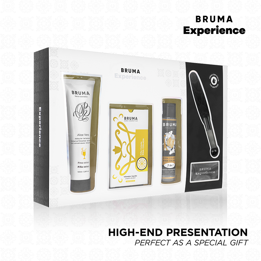 BRUMA XPERIENCE - VIBRO-ORGASMISCHE PINA COLADA ZOETE VERLEIDING KIT
