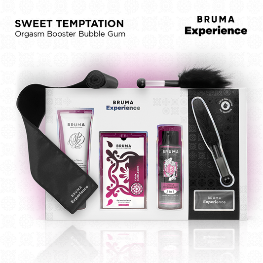 BRUMA XPERIENCE - SWEET GUM TEMPTATION KIT MET ORGASMEVERBETERAAR