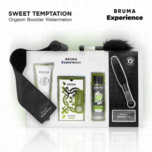 BRUMA XPERIENCE - SWEET WATERMELON TEMPTATION KIT MET ORGASMEVERSTERKER