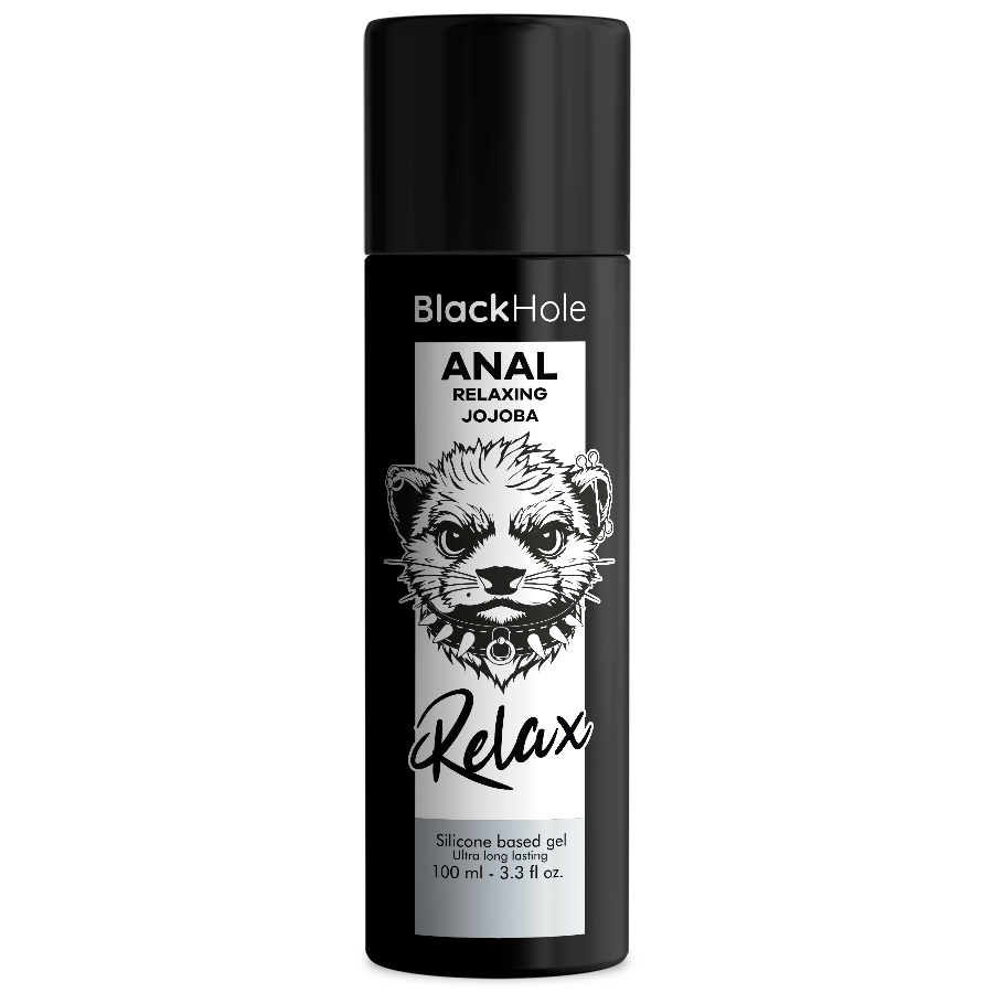 BLACK HOLE - ANALE ONTSPANNENDE JOJOBA RELAX SILICONEN BASIS 100 ML