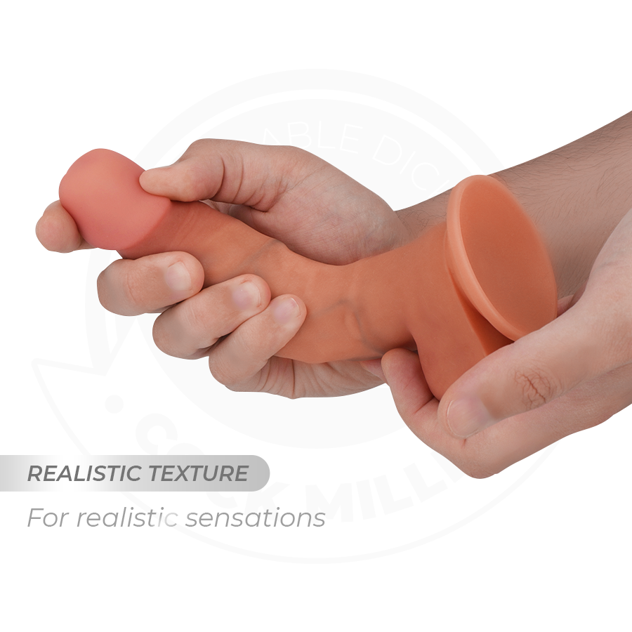 COCK MILLER - HYPERREALISTISCHE BEWEEGBARE DILDO 17,8 CM