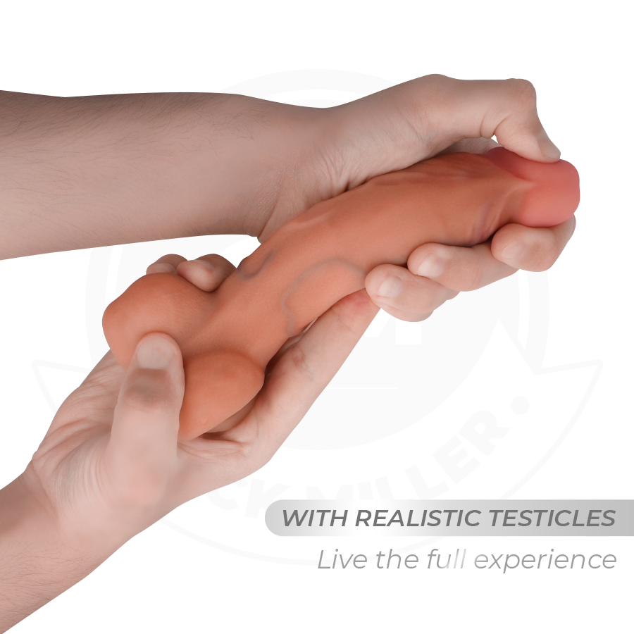 COCK MILLER - HYPERREALISTISCHE BEWEEGBARE DILDO 17,8 CM