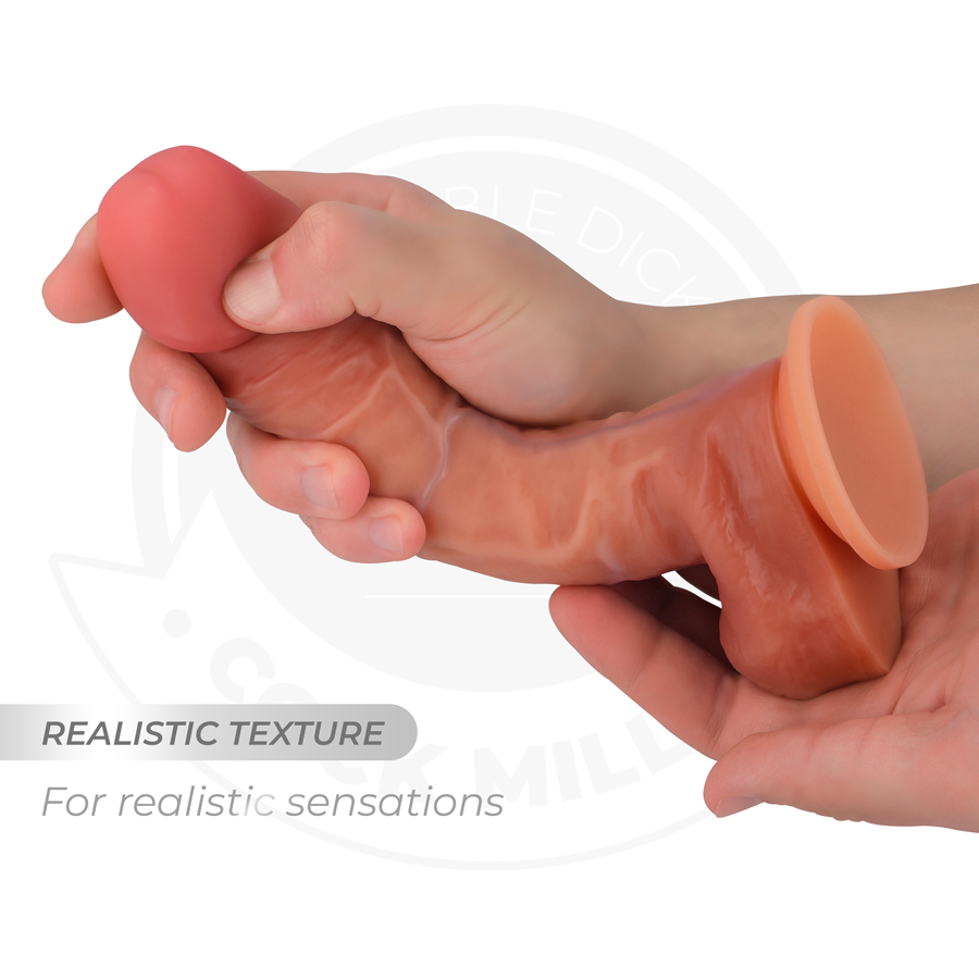 COCK MILLER - HYPERREALISTISCHE ARTICULEERBARE DILDO 19.3 CM