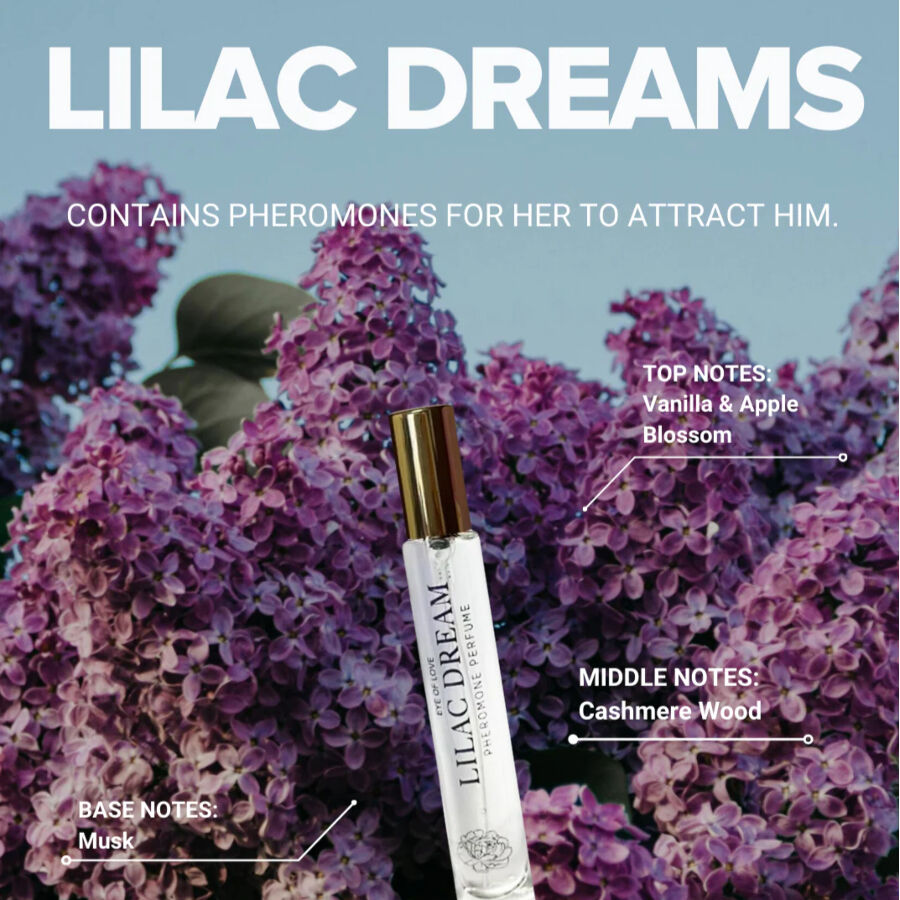 EYE OF LOVE - BLOOM VROUWELIJKE INDICA PARFUM LILAC DREAM 30 ML