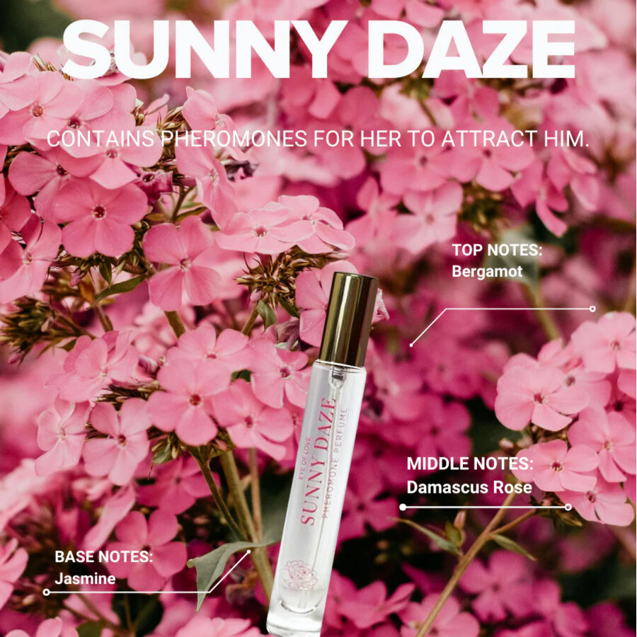 EYE OF LOVE - BLOOM VROUWELIJKE SATIVA PARFUM SUNNY DAZE 10 ML