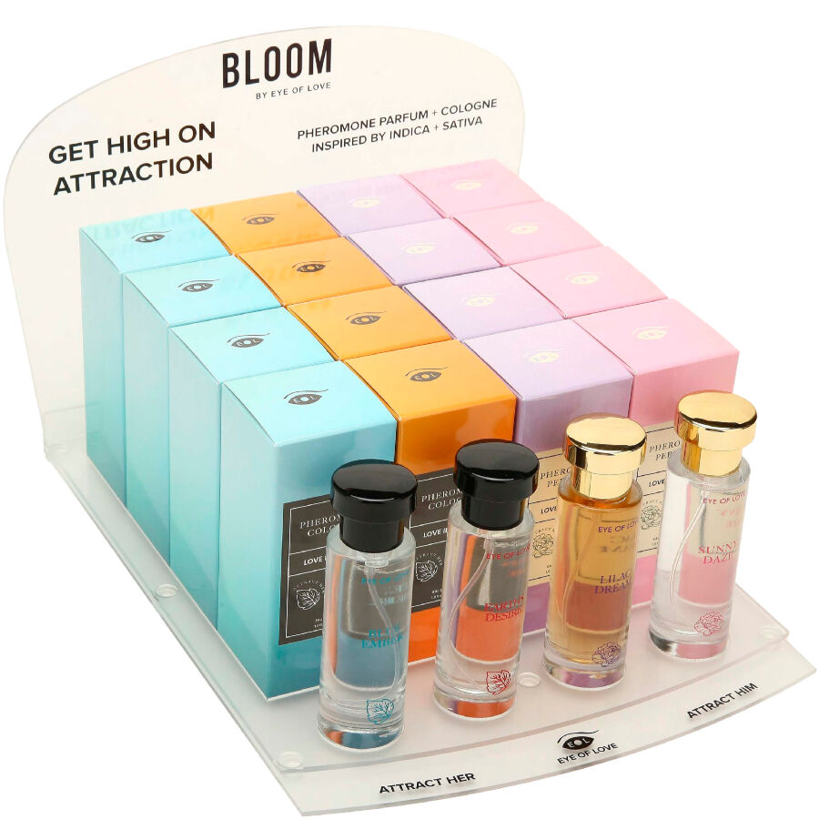 EYE OF LOVE - BLOOM DISPLAY 4X6 PARFUMS 10 ML