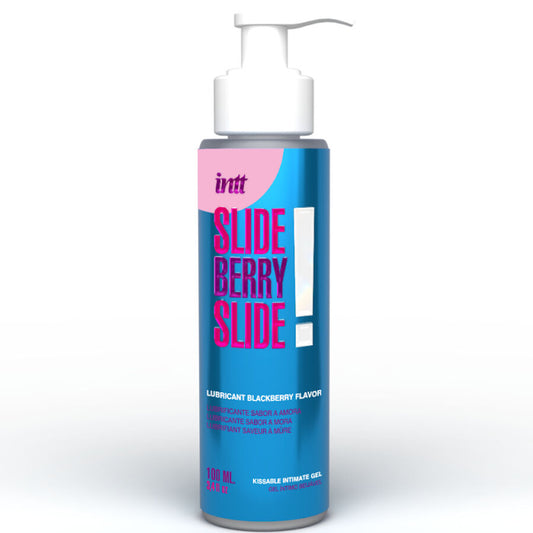 INTT RELEASES - KUSBAAR INTIEM GLIJMIDDEL OP WATERBASIS MET BRAMENSMAAK 100 ML