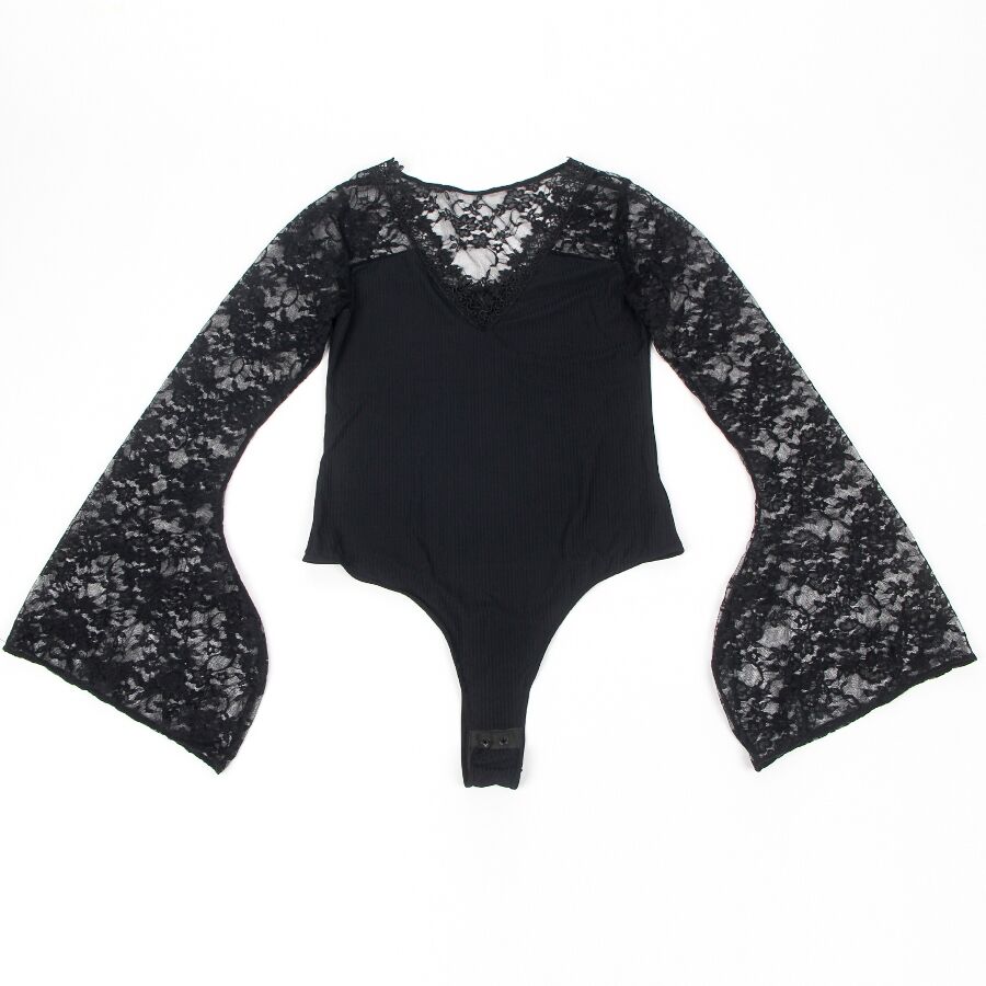 SUBBLIME - TEDDY FLORAL PATTERN LONG SLEEVE L/XL