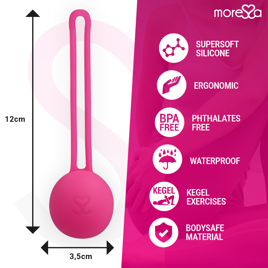 MORESSA - OSIAN ONE PREMIUM SILICONE ROZE
