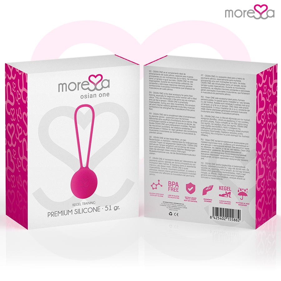 MORESSA - OSIAN ONE PREMIUM SILICONE ROZE