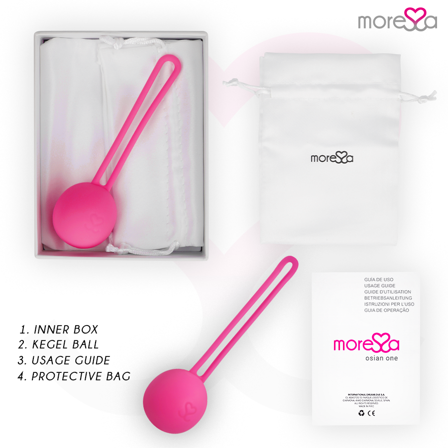 MORESSA - OSIAN ONE PREMIUM SILICONE ROZE
