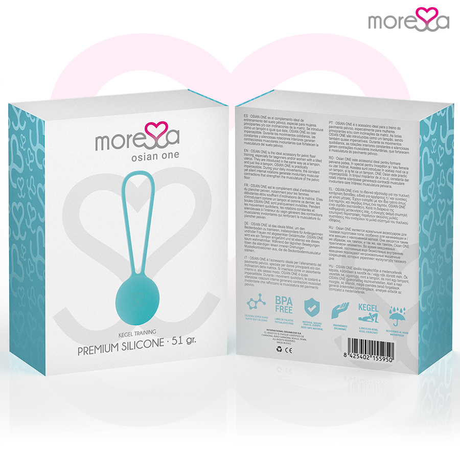 MORESSA - OSIAN EEN PREMIUM TURQUOISE SILICONE