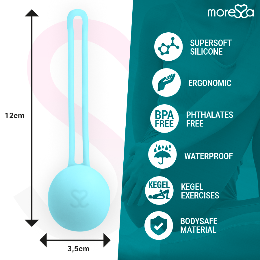 MORESSA - OSIAN EEN PREMIUM TURQUOISE SILICONE