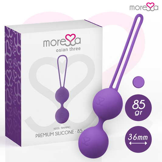 MORESSA - OSIAN THREE PREMIUM LILA SILICONEN