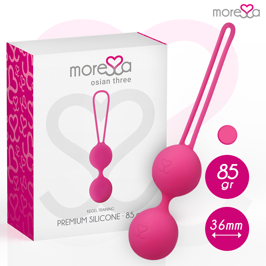 MORESSA - OSIAN THREE PREMIUM SILICONE ROZE