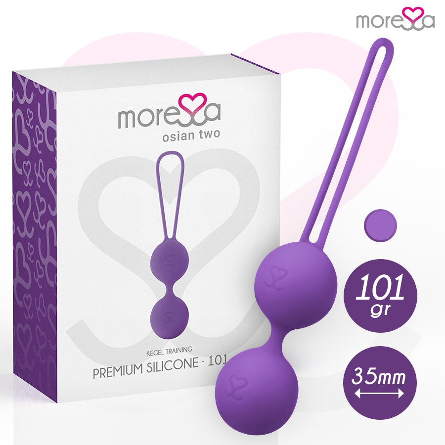 MORESSA - OSIAN TWO PREMIUM LILA SILICONEN