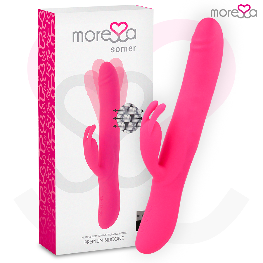 MORESSA - SOMER PREMIUM VIBRATOR MET MEERDERE ROTATIE