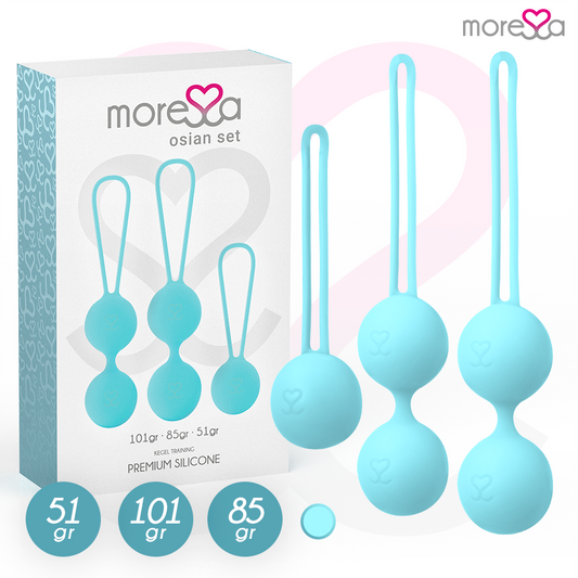 MORESSA - OSIAN SET PREMIUM TURKOOIS SILICONE