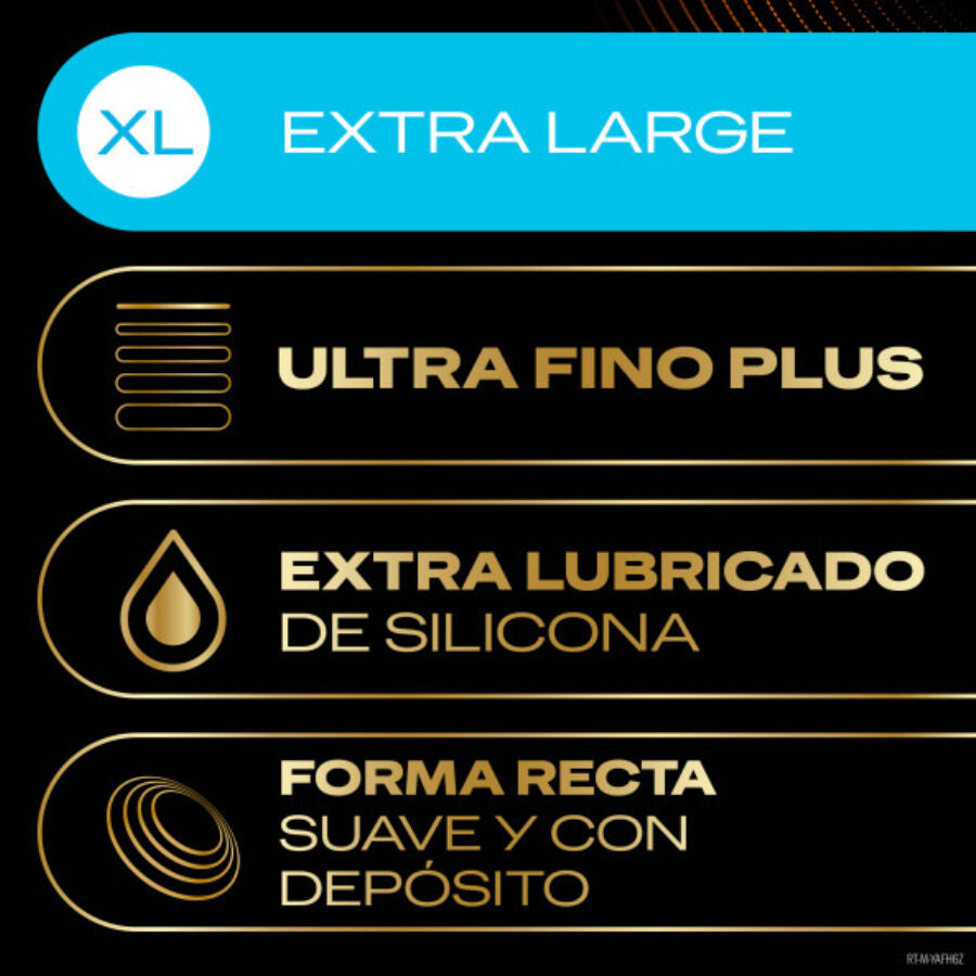 DUREX - TOTAL CONNECTION XL ULTRA DUN PLUS LATEXVRIJ 10 STUKS
