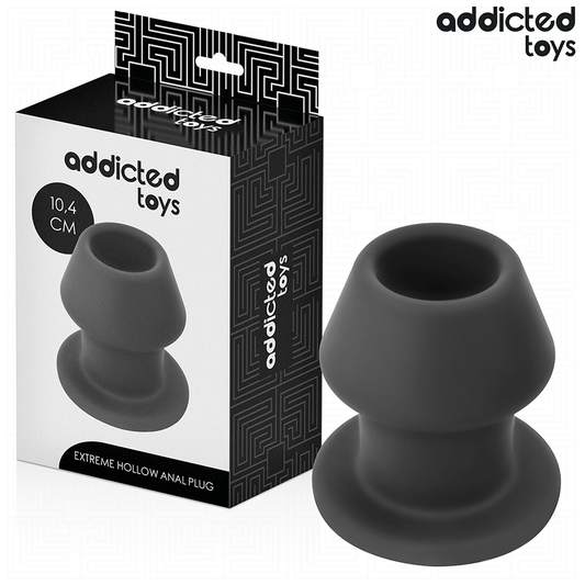 ADDICTED TOYS - EXTREME HOLLE ANALE PLUG SILICONE MAAT L 10,4 CM